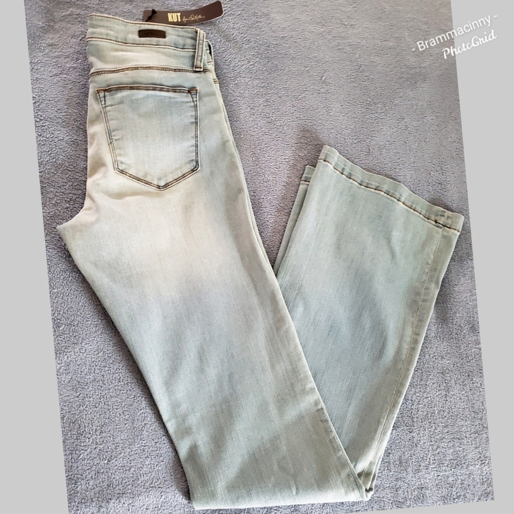 Kut From The Kloth CHRISSY FLARE Distressed Jeans - Picture 6 of 8